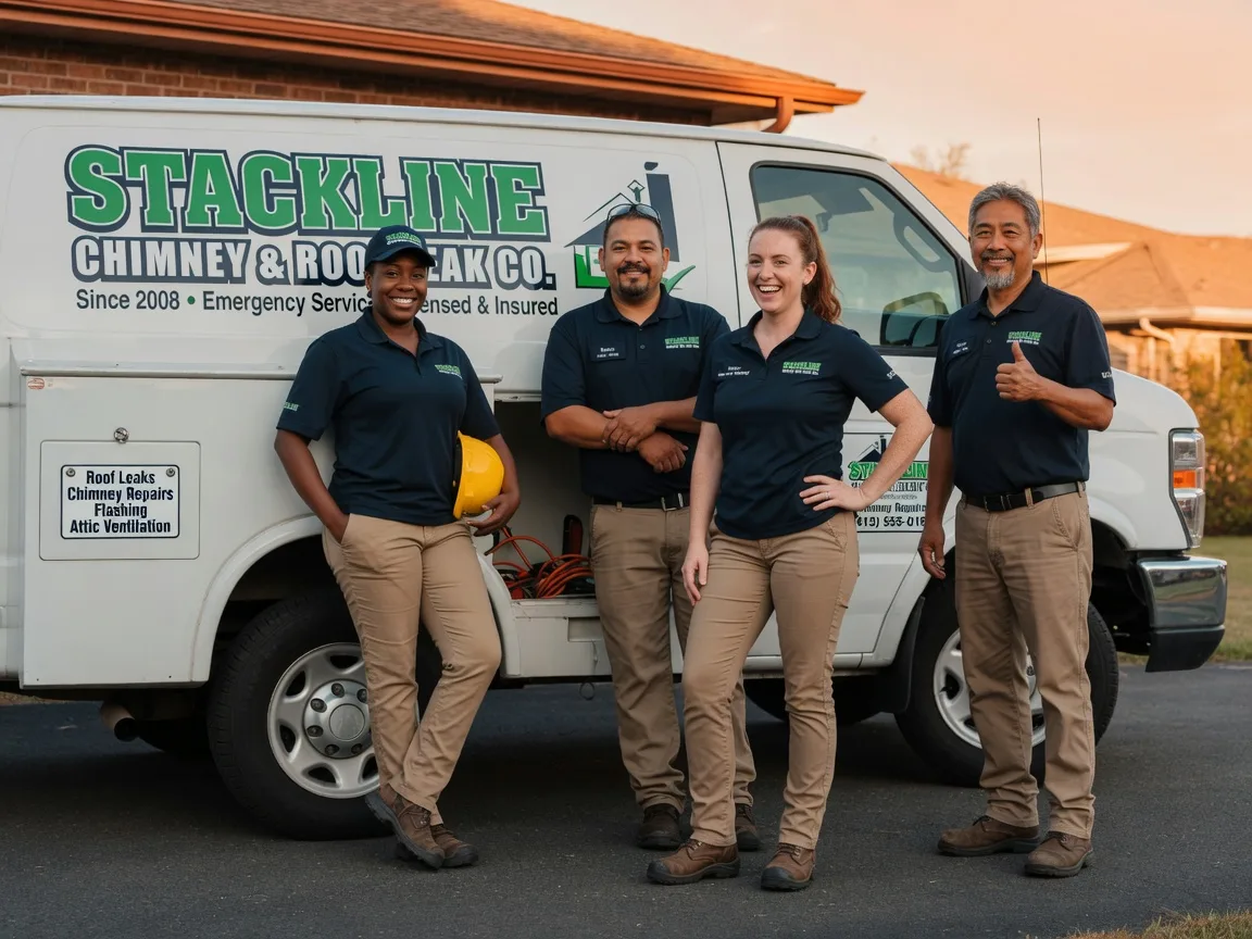 Chimney flashing repair company in Woodbridge, VA